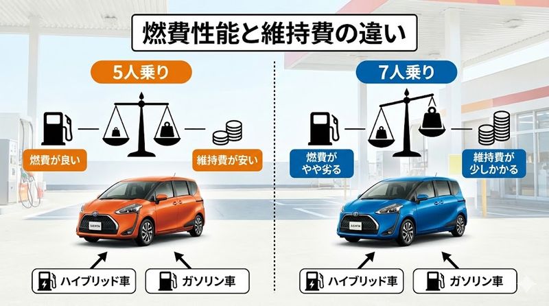 6.燃費性能と維持費の違い