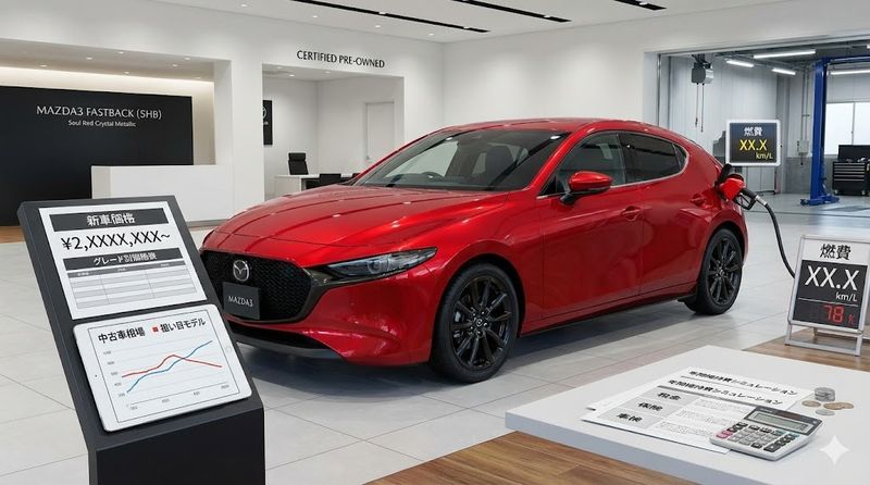 3.MAZDA3 5HB 1500の価格と維持費