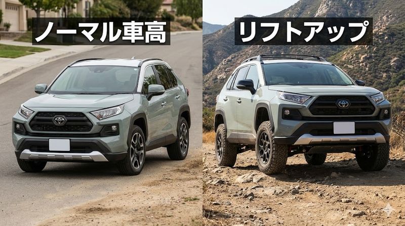 1.RAV4リフトアップとは？基礎知識を解説