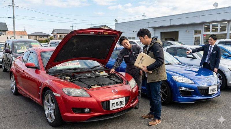 3.RX-8の中古車が安い理由と購入時の注意点