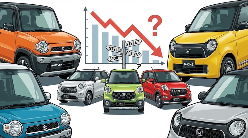 1.ダイハツ キャストが売れない理由とは