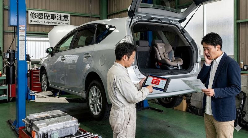 2.プリウスα中古車の注意すべきポイント