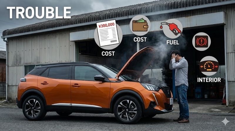 2.プジョー 2008のよくある不満とトラブル事例