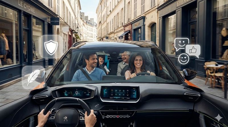 3.プジョー 2008の良い評価とメリット