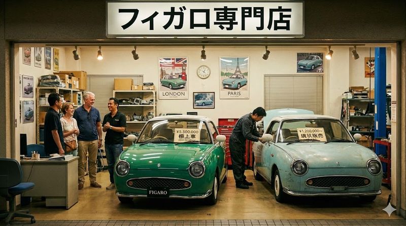 3.日産フィガロの中古車市場の現状