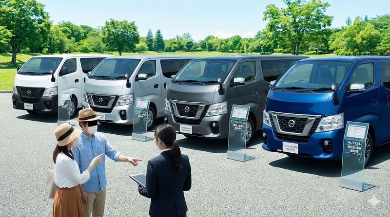 2.キャラバン4WDディーゼルのおすすめグレードと選び方