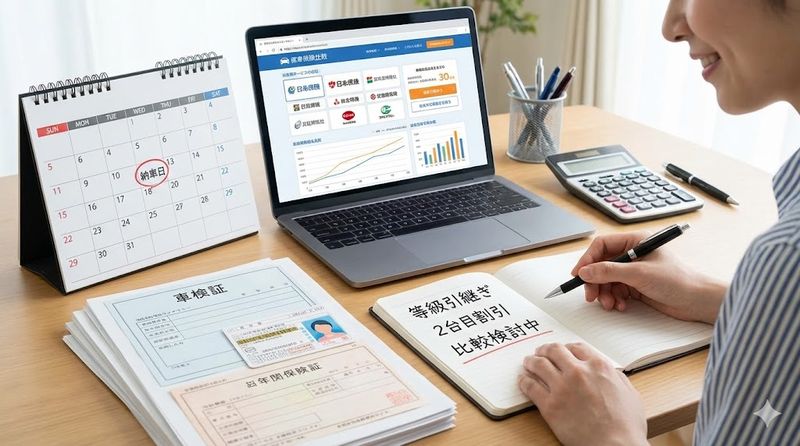 4.任意保険加入で失敗しないための準備とポイント