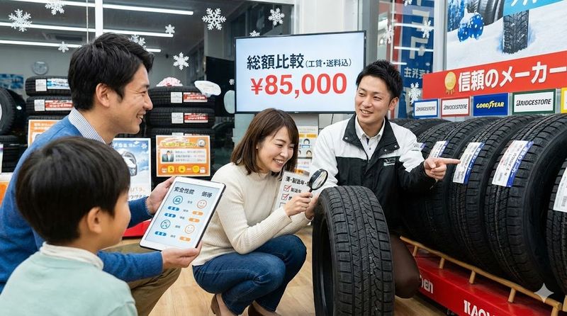 4.スタッドレスタイヤ購入時の重要な確認ポイント