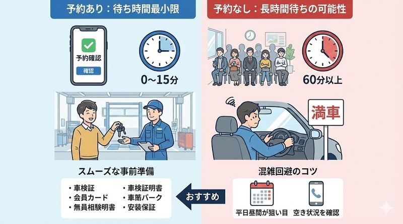 4.飛び込みと予約どちらがおすすめ？待ち時間を最小限にする方法
