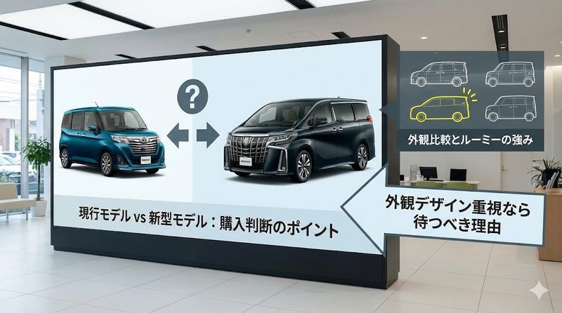 4.ルーミー外観変更に関する購入判断のポイント