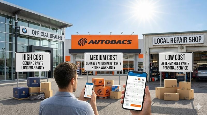 4.オートバックスと他の修理先の比較