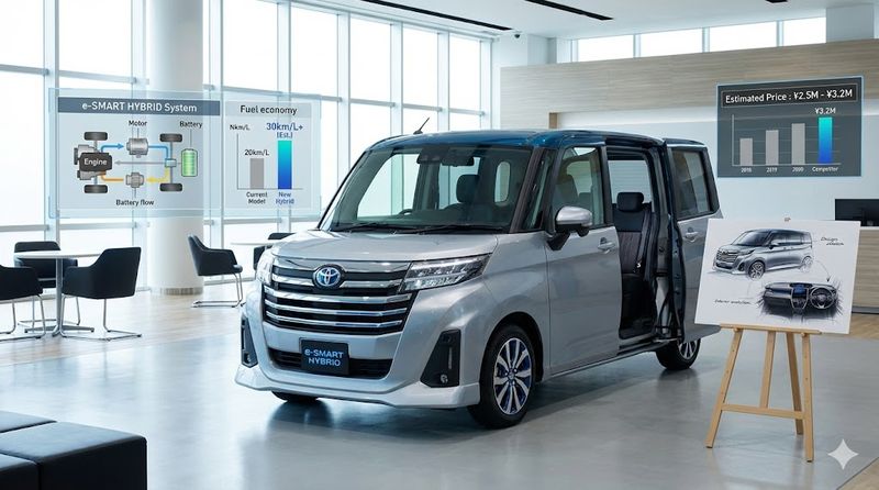 2.新型ルーミーハイブリッドのスペックと価格予想