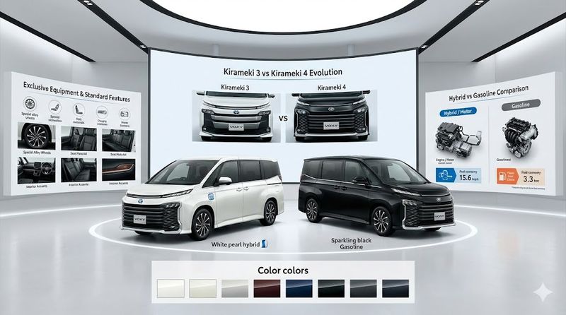 2.ヴォクシー煌4の特徴とグレード情報