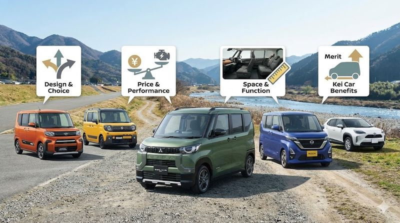 4.デリカミニと競合車種との比較