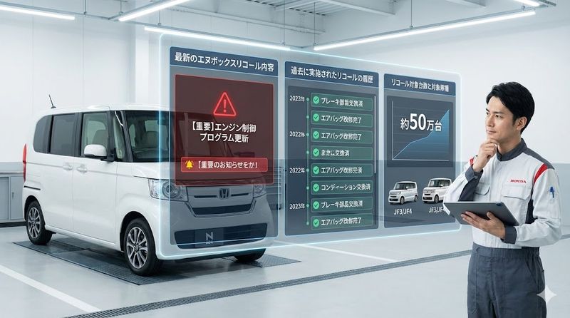 1.エヌボックスのリコール情報とは