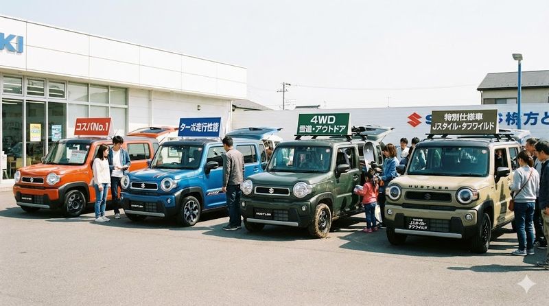 3.ハスラーのおすすめグレードと選び方