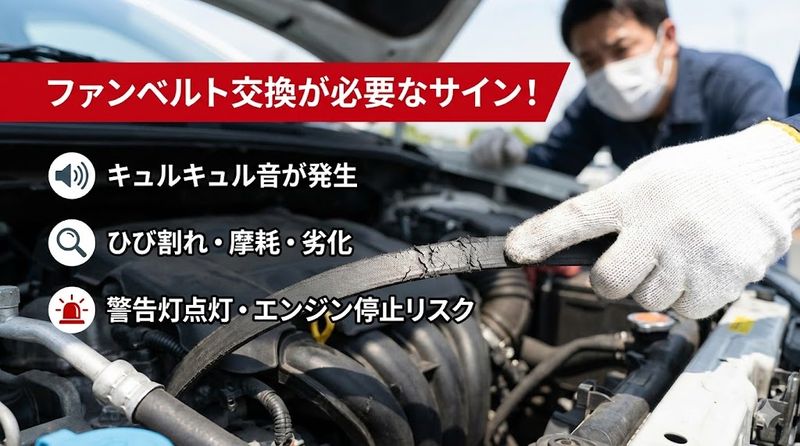 4.ファンベルト交換が必要になるサインと時期