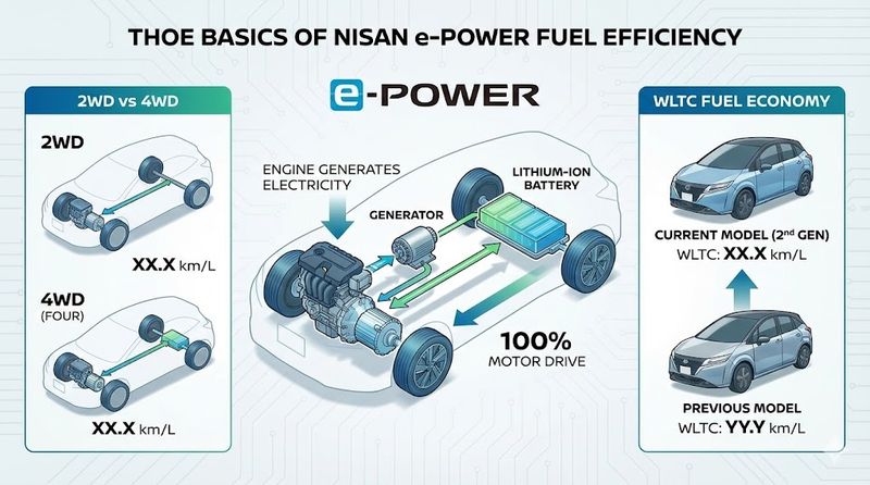 1.ノートe-POWERの燃費性能の基本