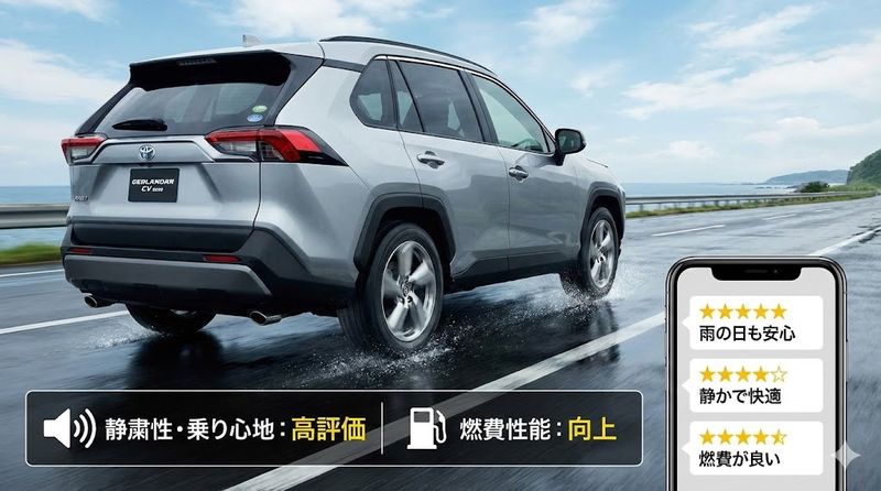 3.サマータイヤ ヨコハマ ジオランダー CV G058の実際の評価